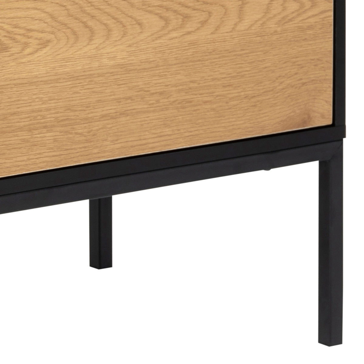 Wooden Sideboard Small With 1 Door And 3 Drawers - Seaford
