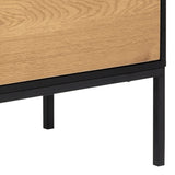 Wooden Sideboard Small With 1 Door And 3 Drawers - Seaford