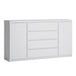 Wooden Sideboard 165.4cm Wide With 2 Doors And 4 Drawers - Fribo