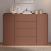 Wooden Sideboard Wide With 2 Push-to-Open Doors And 4 Drawers - Alice Springs