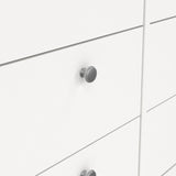 Wooden Sideboard Wide With 8 Drawers Double Dresser - Madrid
