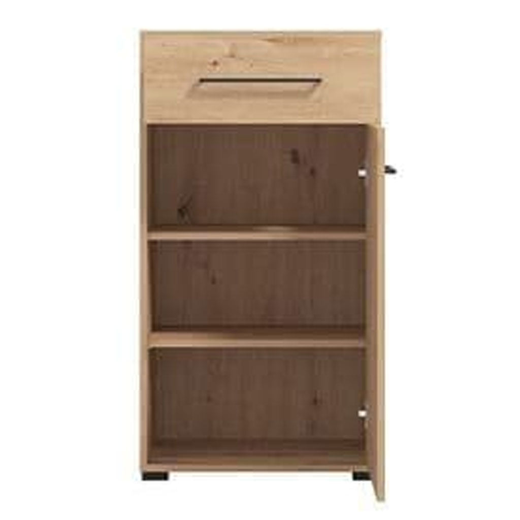 Wooden Sideboard With 1 Door And 1 Drawer - Lititz