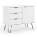Wooden Sideboard With 1 Door And 3 Drawers - Augusta