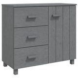 Wooden Sideboard With 1 Door And 3 Drawers - Hamar