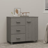 Wooden Sideboard With 1 Door And 3 Drawers - Hamar