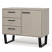 Wooden Sideboard With 1 Door And 3 Drawers - Texas