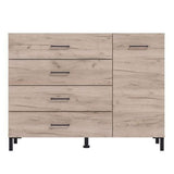 Wooden Sideboard With 1 Door And 4 Drawers - Roanoke