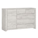 Wooden Sideboard 118.7cm Wide With 1 Door And 5 Drawers - Angel