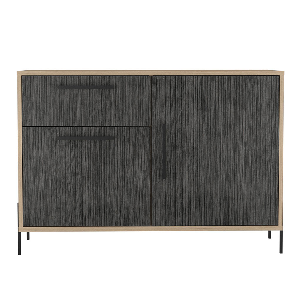 Wooden Sideboard With 2 Doors And 1 Drawer - Harvard