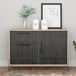 Wooden Sideboard With 2 Doors And 1 Drawer - Harvard
