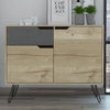 Wooden Sideboard With 2 Doors And 1 Drawer - Manhattan