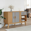 Wooden Sideboard With 2 Doors And 1 Drawer - Olden
