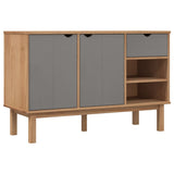 Wooden Sideboard With 2 Doors And 1 Drawer - Otta
