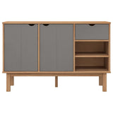 Wooden Sideboard With 2 Doors And 1 Drawer - Otta