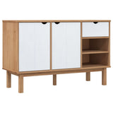 Wooden Sideboard With 2 Doors And 1 Drawer - Otta