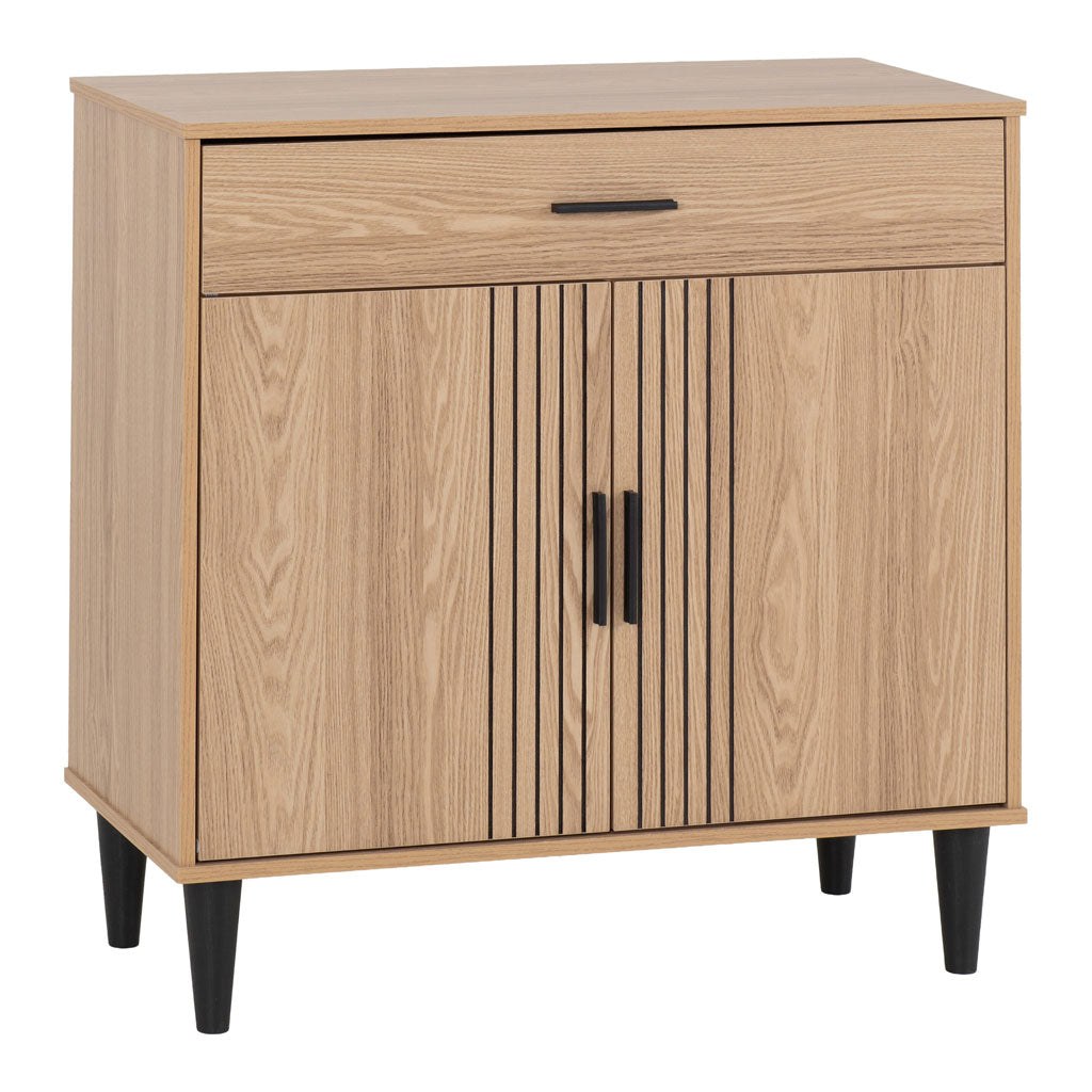 Wooden Sideboard With 2 Doors And 1 Drawer - Tessa