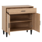 Wooden Sideboard With 2 Doors And 1 Drawer - Tessa