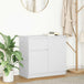 Wooden Sideboard With 2 Doors And 1 Drawer - Vantage Home