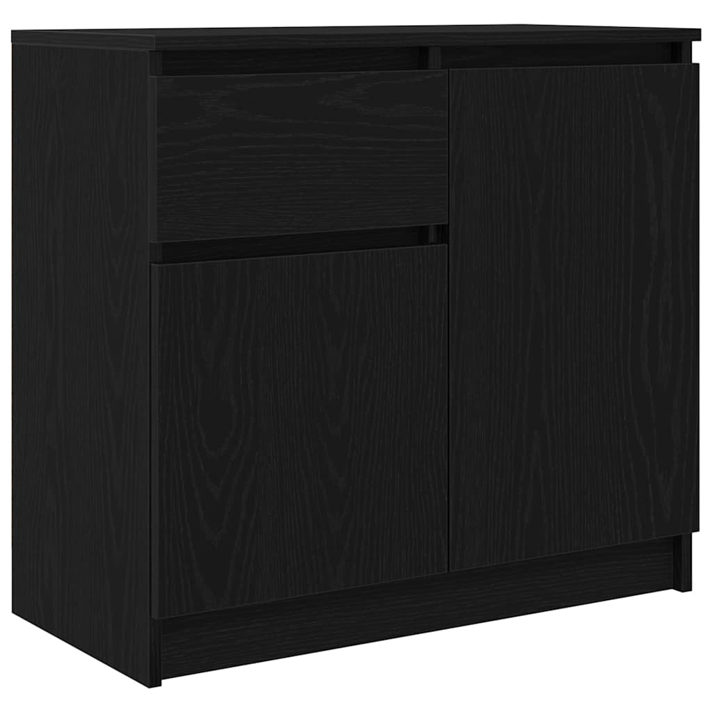 Wooden Sideboard With 2 Doors And 1 Drawer - Vantage Home
