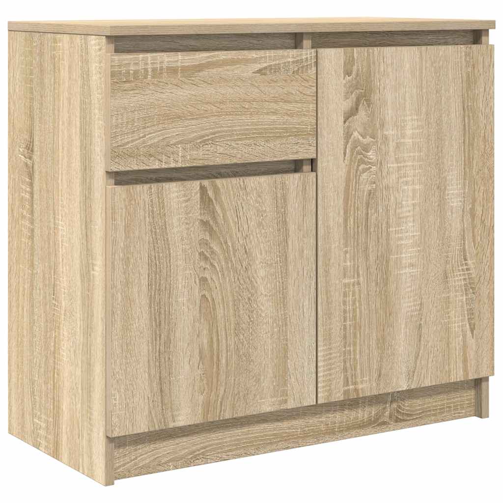 Wooden Sideboard With 2 Doors And 1 Drawer - Vantage Home