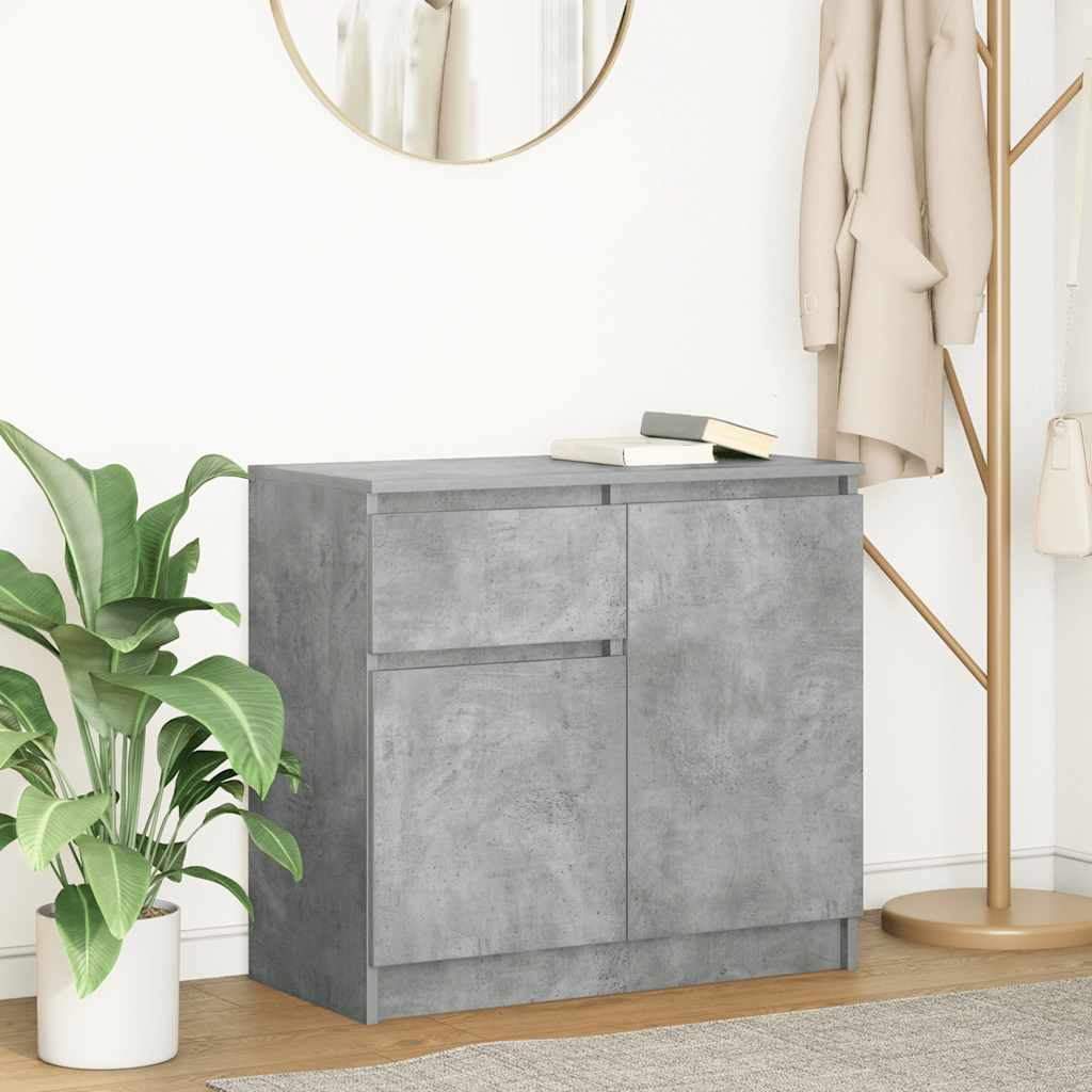 Wooden Sideboard With 2 Doors And 1 Drawer - Vantage Home