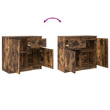 Wooden Sideboard With 2 Doors And 1 Drawer - Vantage Home