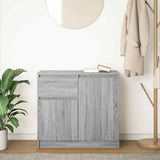 Wooden Sideboard With 2 Doors And 1 Drawer - Vantage Home