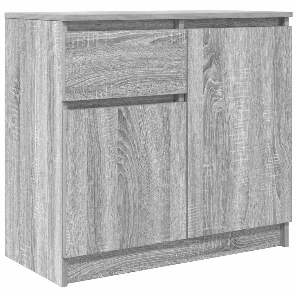 Wooden Sideboard With 2 Doors And 1 Drawer - Vantage Home