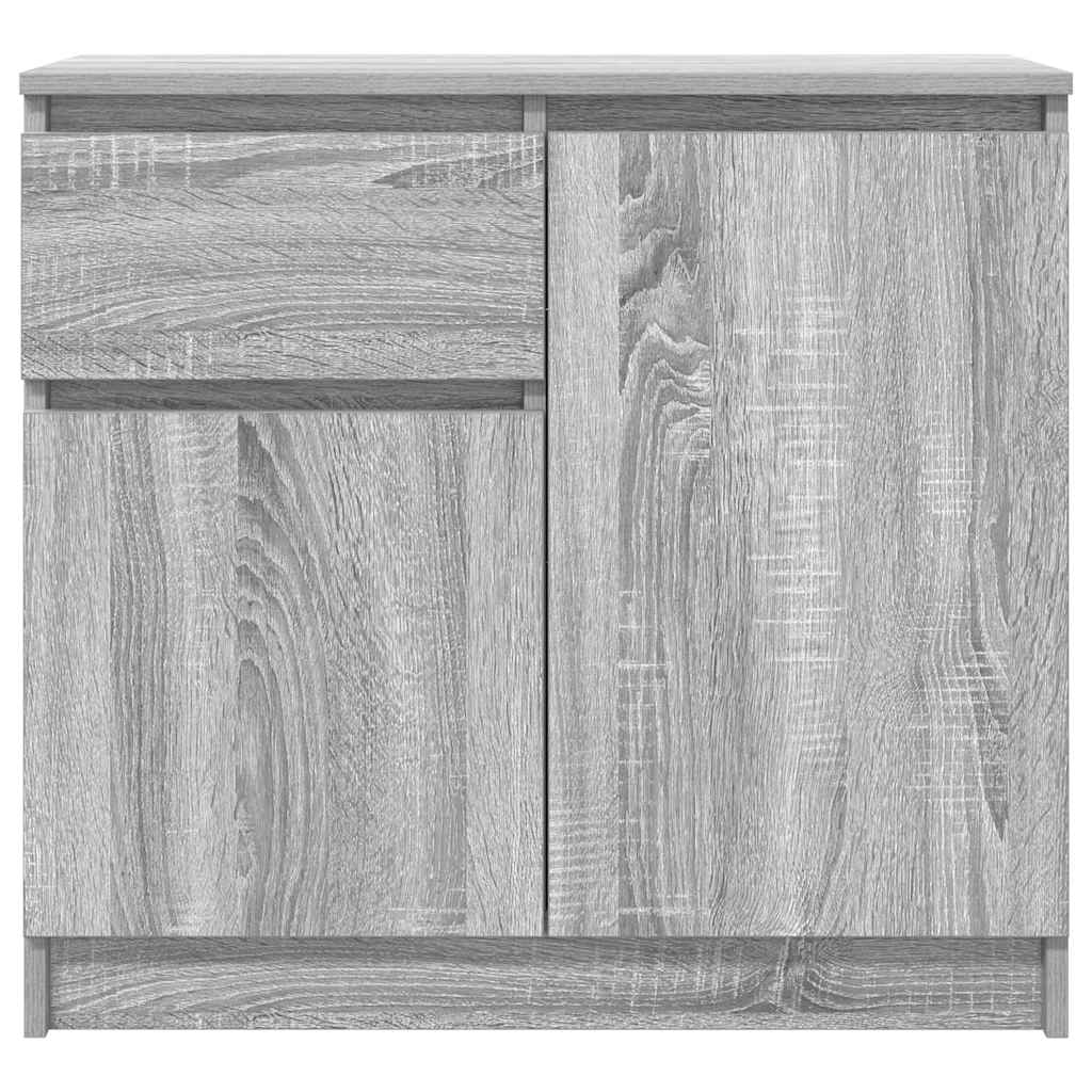 Wooden Sideboard With 2 Doors And 1 Drawer - Vantage Home