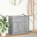 Wooden Sideboard With 2 Doors And 1 Drawer - Vantage Home