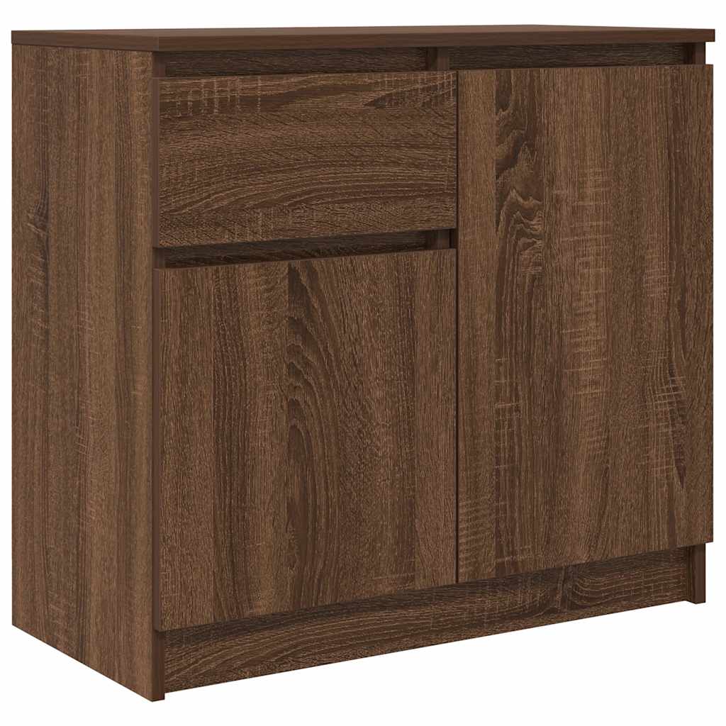 Wooden Sideboard With 2 Doors And 1 Drawer - Vantage Home