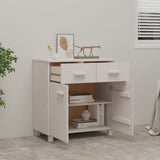 Wooden Sideboard With 2 Doors And 2 Drawers - Hamar