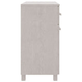 Wooden Sideboard With 2 Doors And 2 Drawers - Hamar