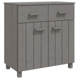 Wooden Sideboard With 2 Doors And 2 Drawers - Hamar