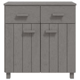 Wooden Sideboard With 2 Doors And 2 Drawers - Hamar