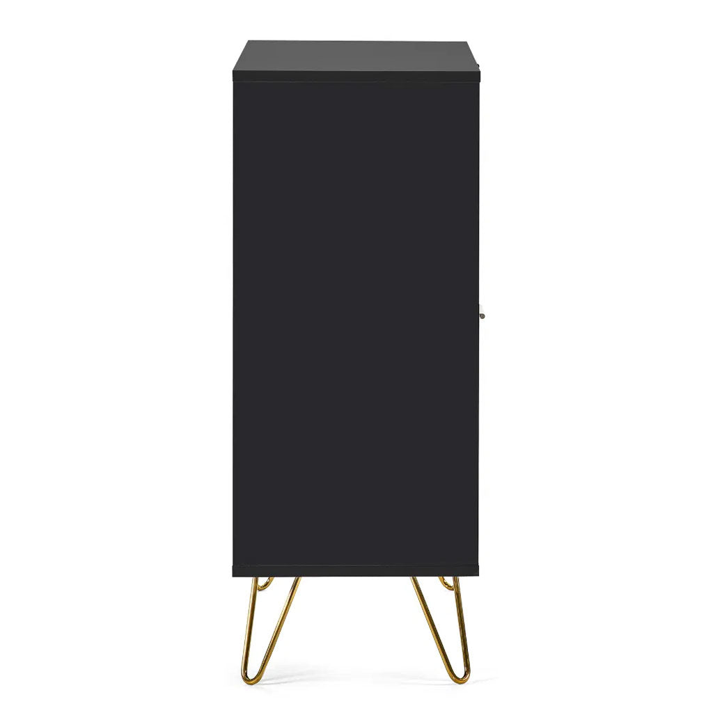 Wooden Sideboard With 2 Doors And 2 Drawers - Murano