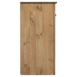 Wooden Sideboard With 2 Doors And 2 Drawers - Panama