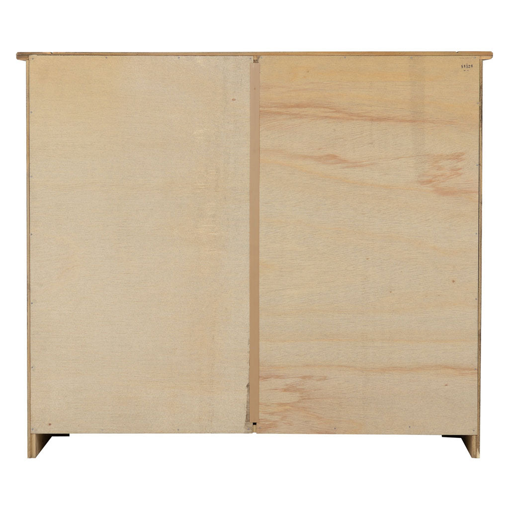 Wooden Sideboard With 2 Doors And 2 Drawers - Panama
