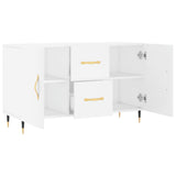 Wooden Sideboard With 2 Doors And 2 Drawers - Vantage Home