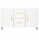 Wooden Sideboard With 2 Doors And 2 Drawers - Vantage Home