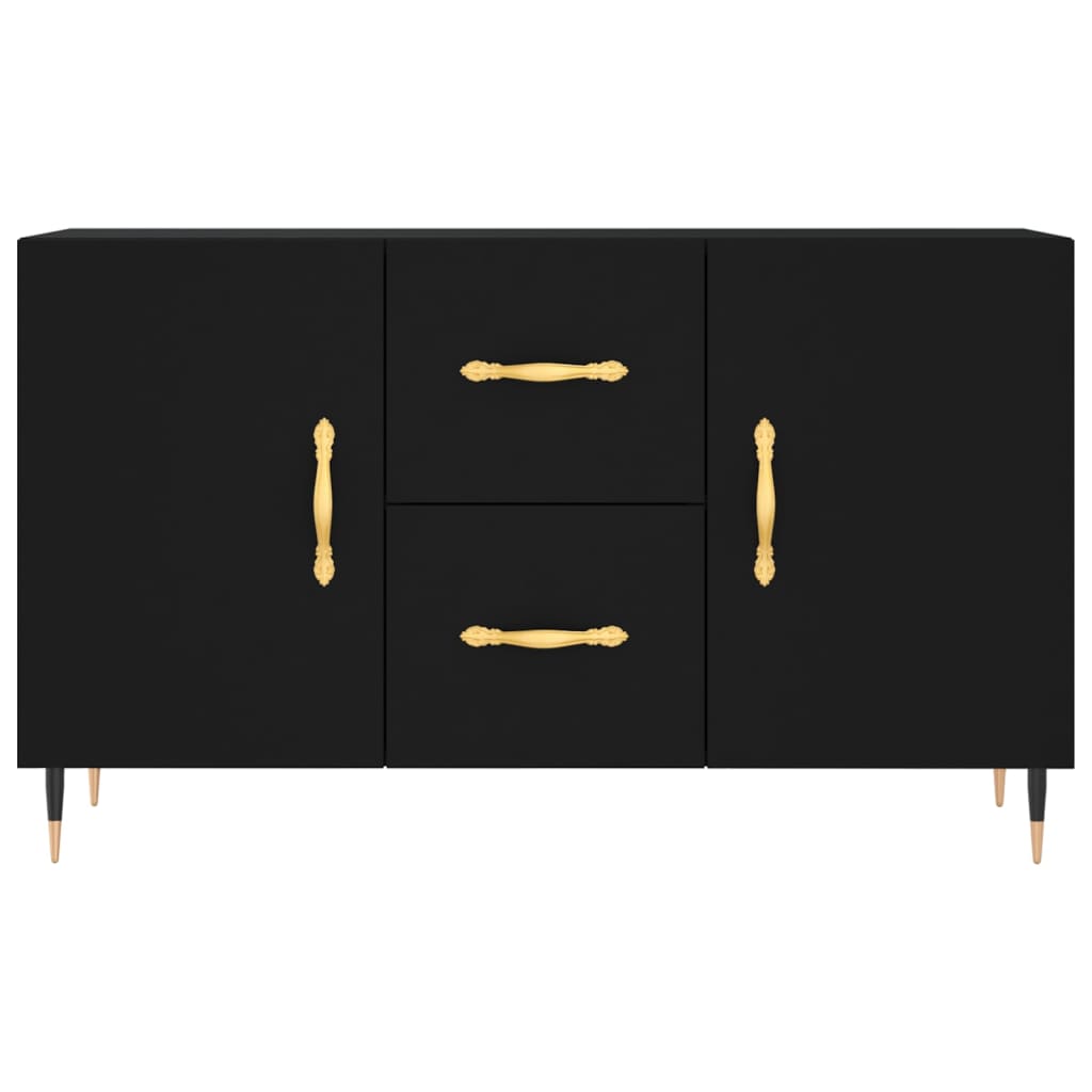 Wooden Sideboard With 2 Doors And 2 Drawers - Vantage Home