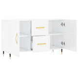 Wooden Sideboard With 2 Doors And 2 Drawers - Vantage Home