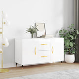 Wooden Sideboard With 2 Doors And 2 Drawers - Vantage Home