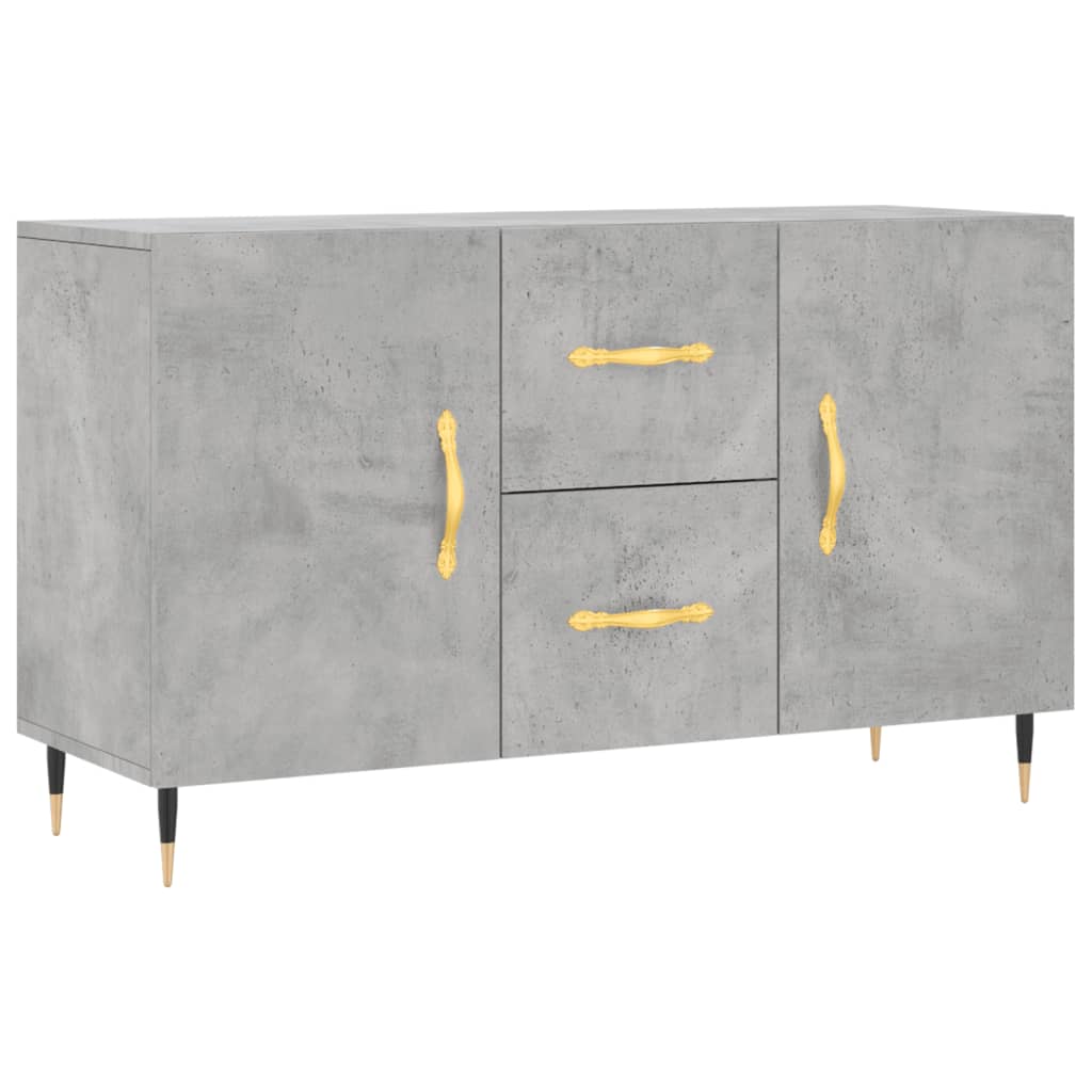 Wooden Sideboard With 2 Doors And 2 Drawers - Vantage Home