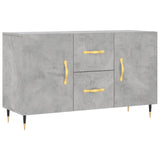 Wooden Sideboard With 2 Doors And 2 Drawers - Vantage Home