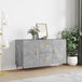 Wooden Sideboard With 2 Doors And 2 Drawers - Vantage Home