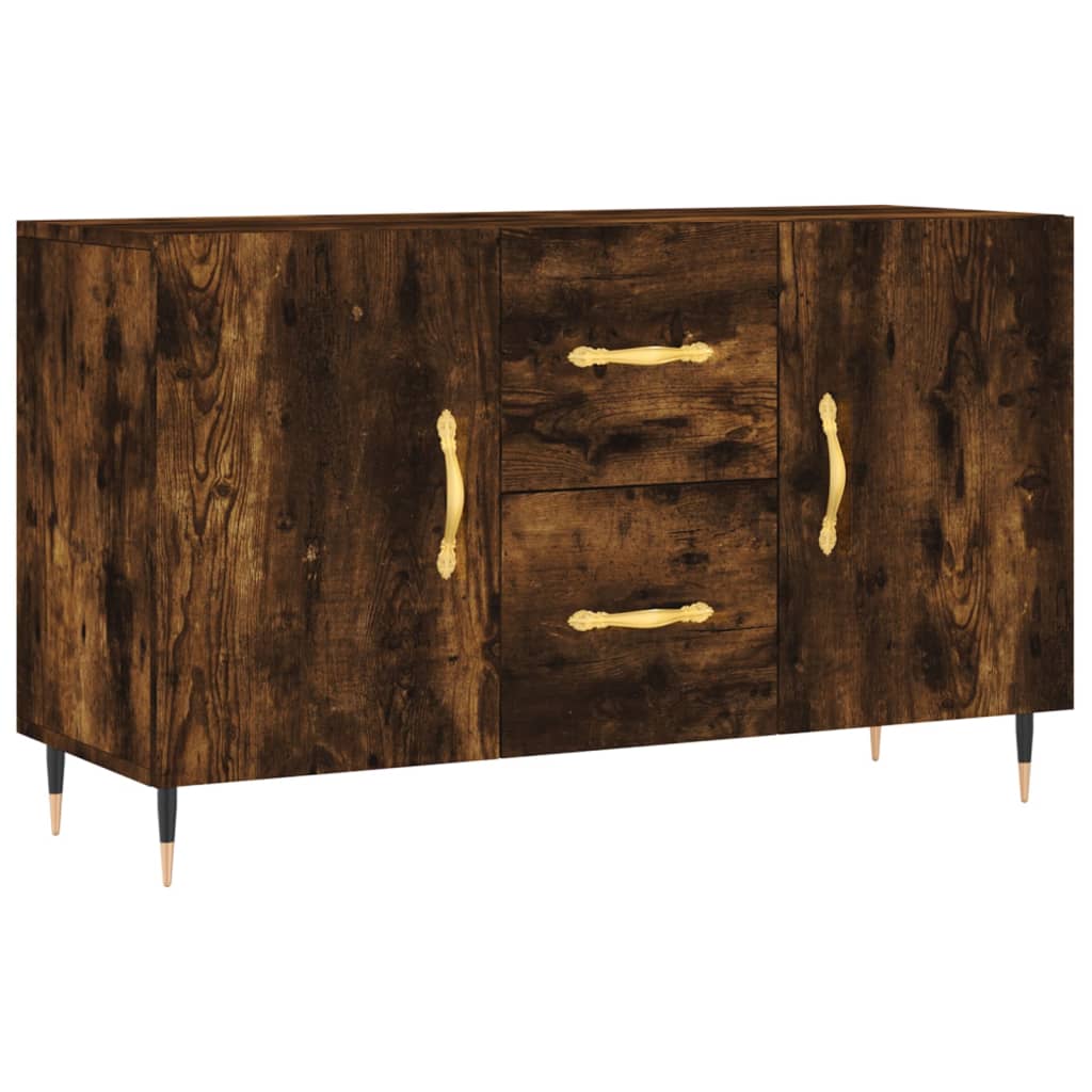 Wooden Sideboard With 2 Doors And 2 Drawers - Vantage Home