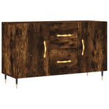 Wooden Sideboard With 2 Doors And 2 Drawers - Vantage Home