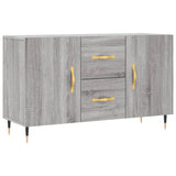 Wooden Sideboard With 2 Doors And 2 Drawers - Vantage Home