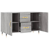 Wooden Sideboard With 2 Doors And 2 Drawers - Vantage Home